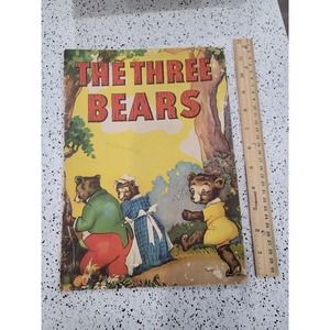 1949 The Three Bears Whitman Publishing children's picture storybook
